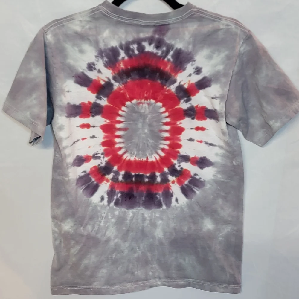 Ohio State Buckeyes Inspired Mens Small Tie-Dye Shirt